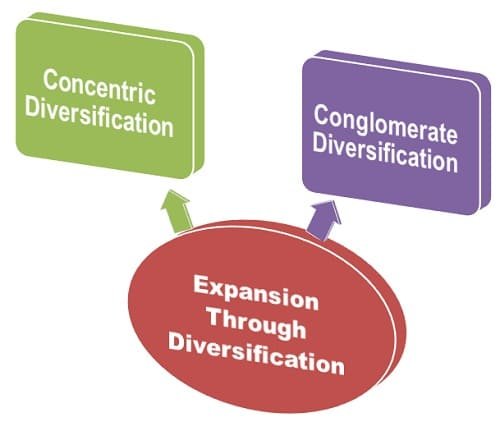 types of diversification strategy