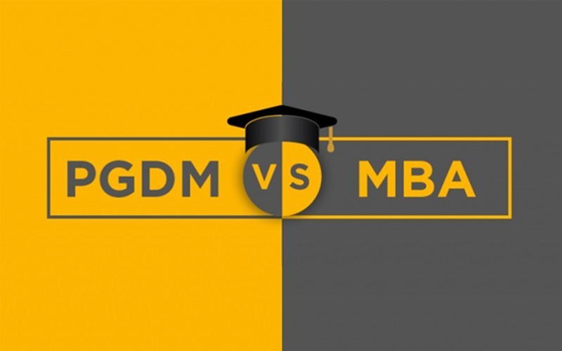 does iim offer mba or pgdm