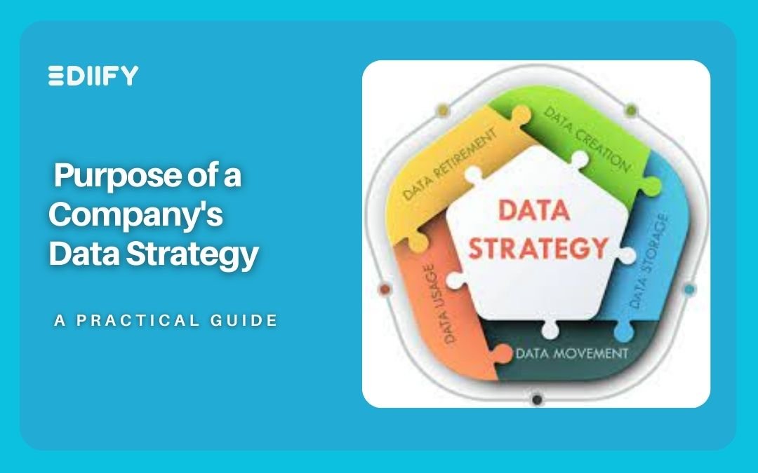 what is the purpose of a company's data strategy