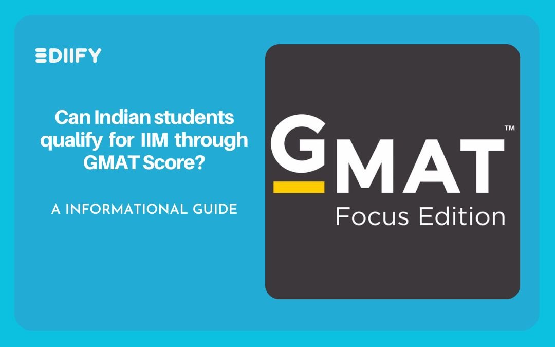 does iim accept gmat score for indian students