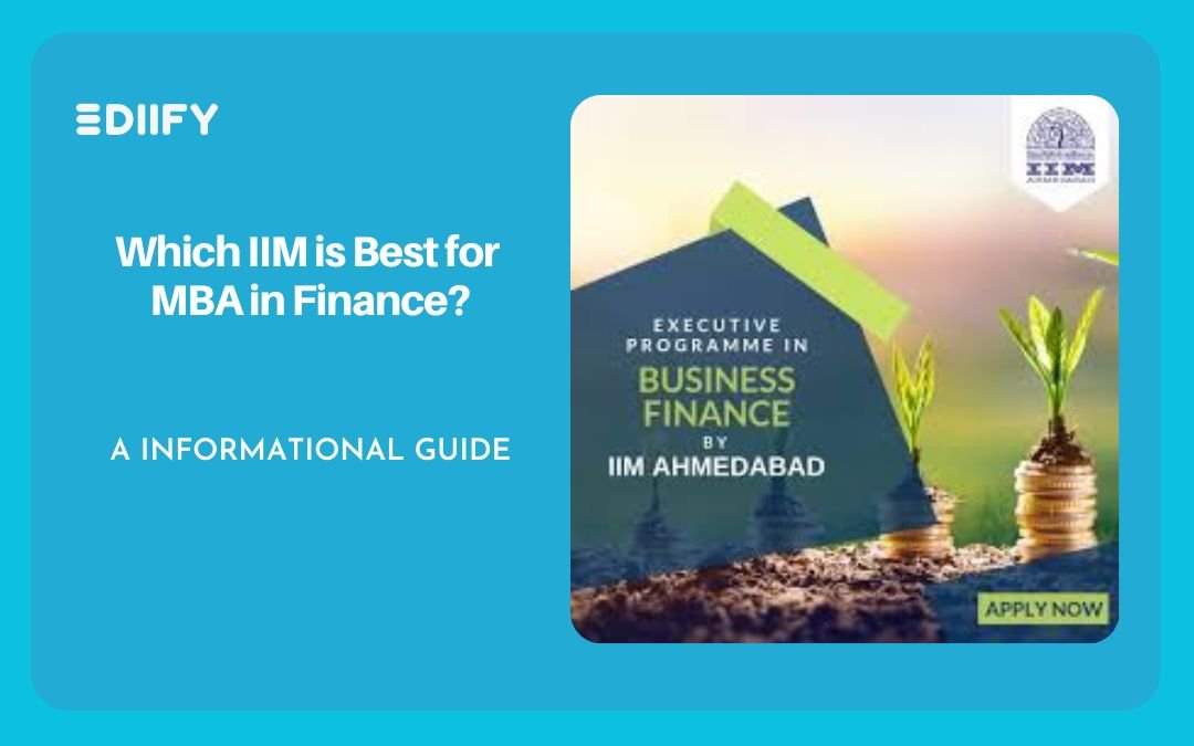 which iim is best for finance