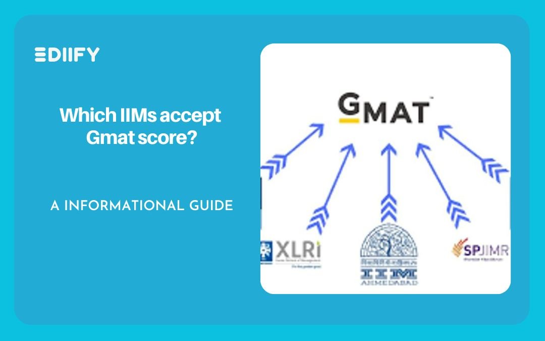 which iims accept gmat score