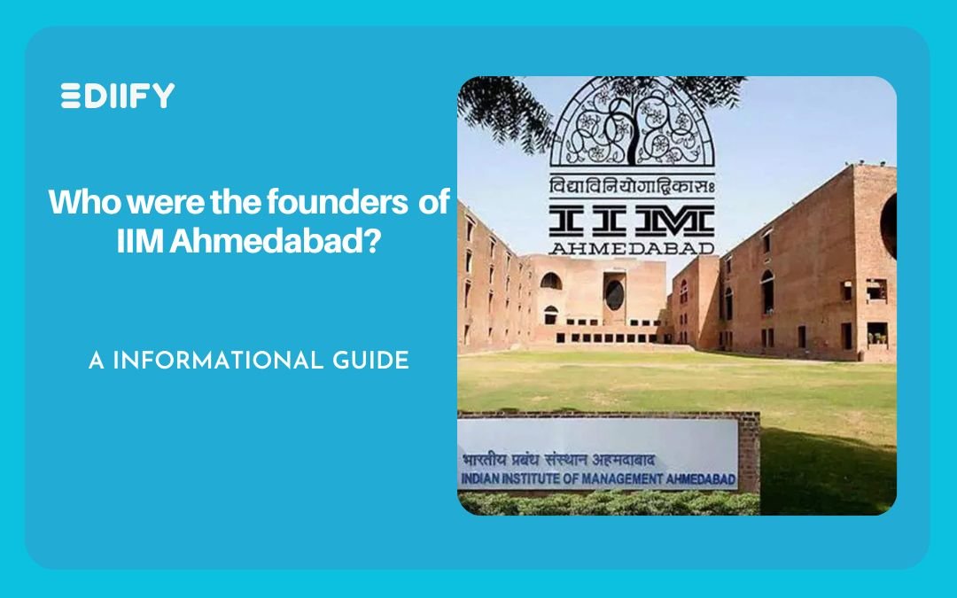 who founded iim ahmedabad